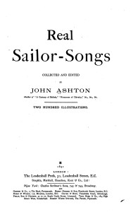 Real Sailor's Songs