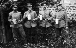 Soldiers Drinking